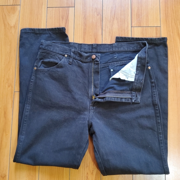 Wrangler Brown Jeans Size 36x32 - Picture 6 of 7